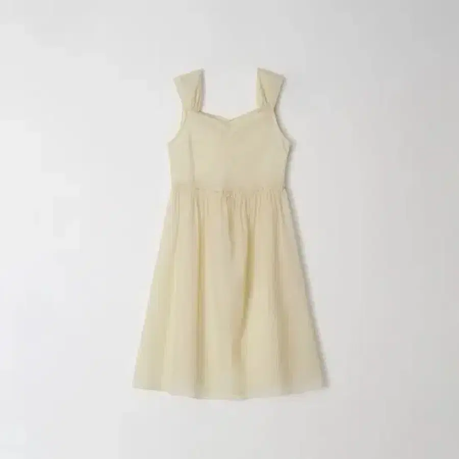 아뜰리에 에디션 Silhouette Dress (yellow)-스몰