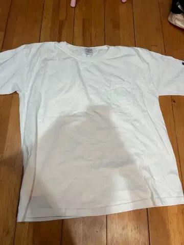 Champion T1011 포켓 티셔츠 화이트 XL