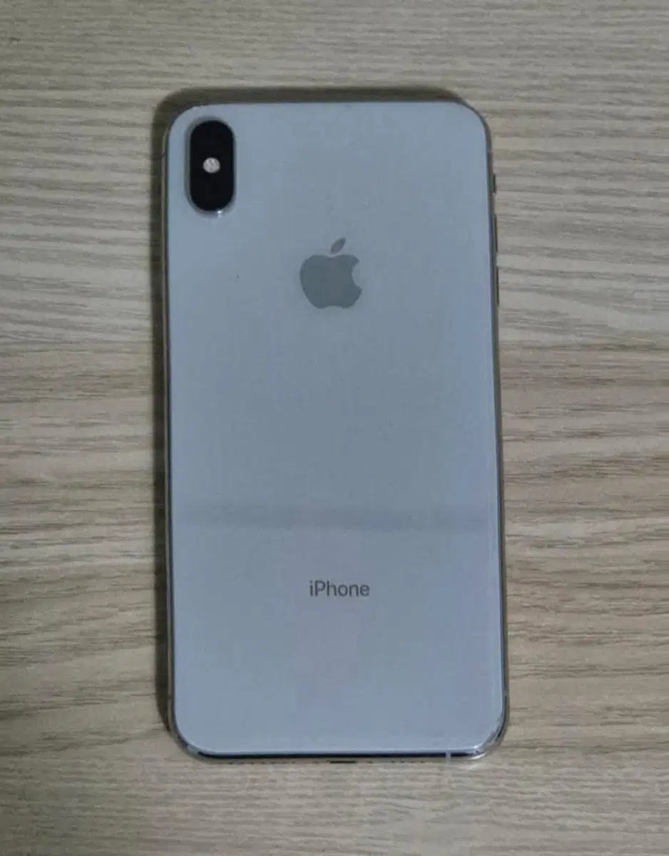아이폰 XS max 실버 256GB