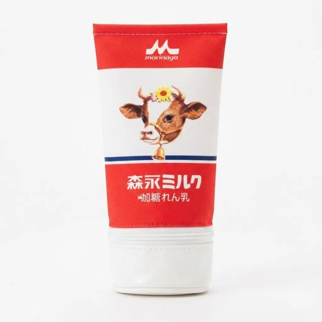 일본 모리나가 우유 필통
