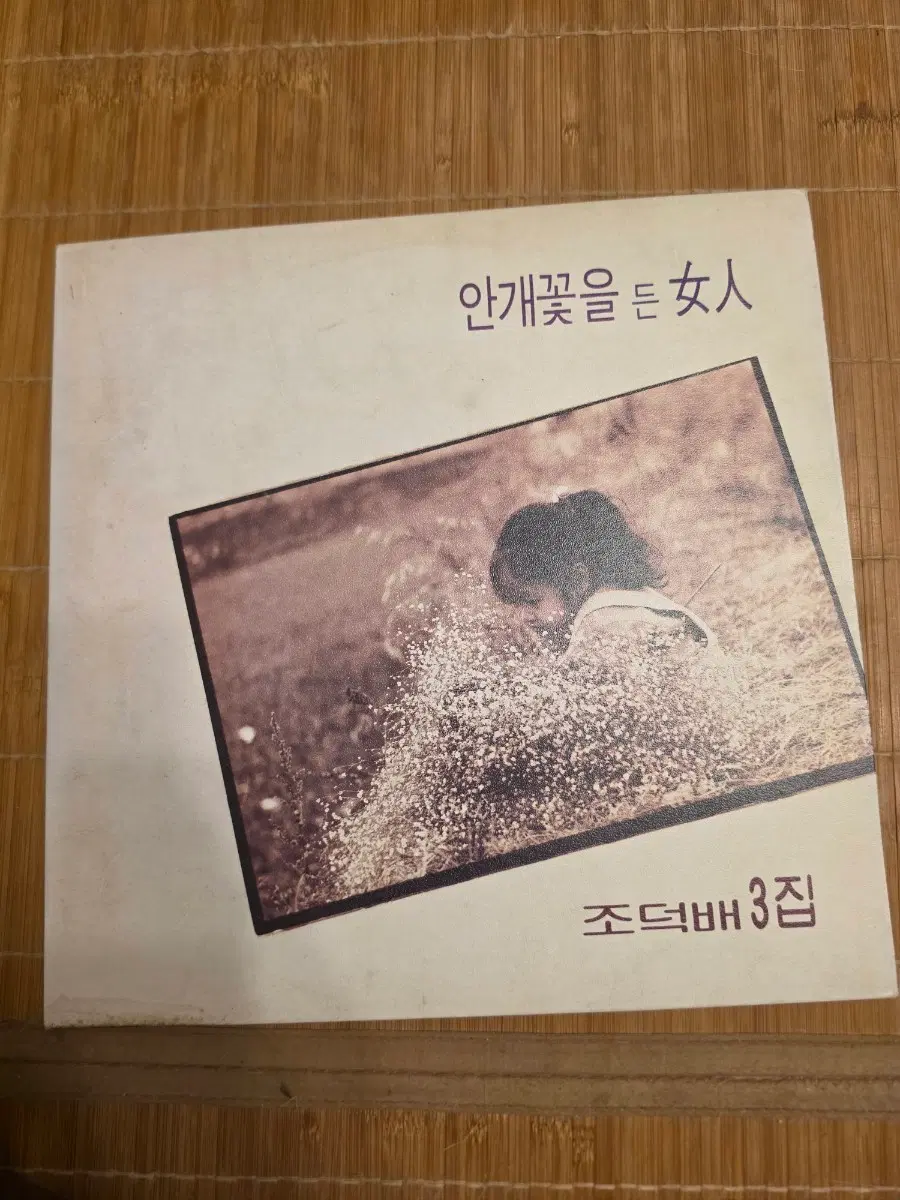 조덕배 3집 안개꽃을 든 여자 LP