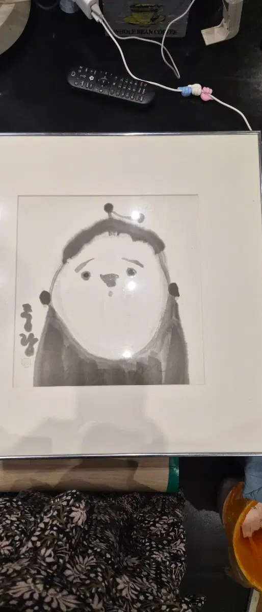 중광스님 동자승 액자