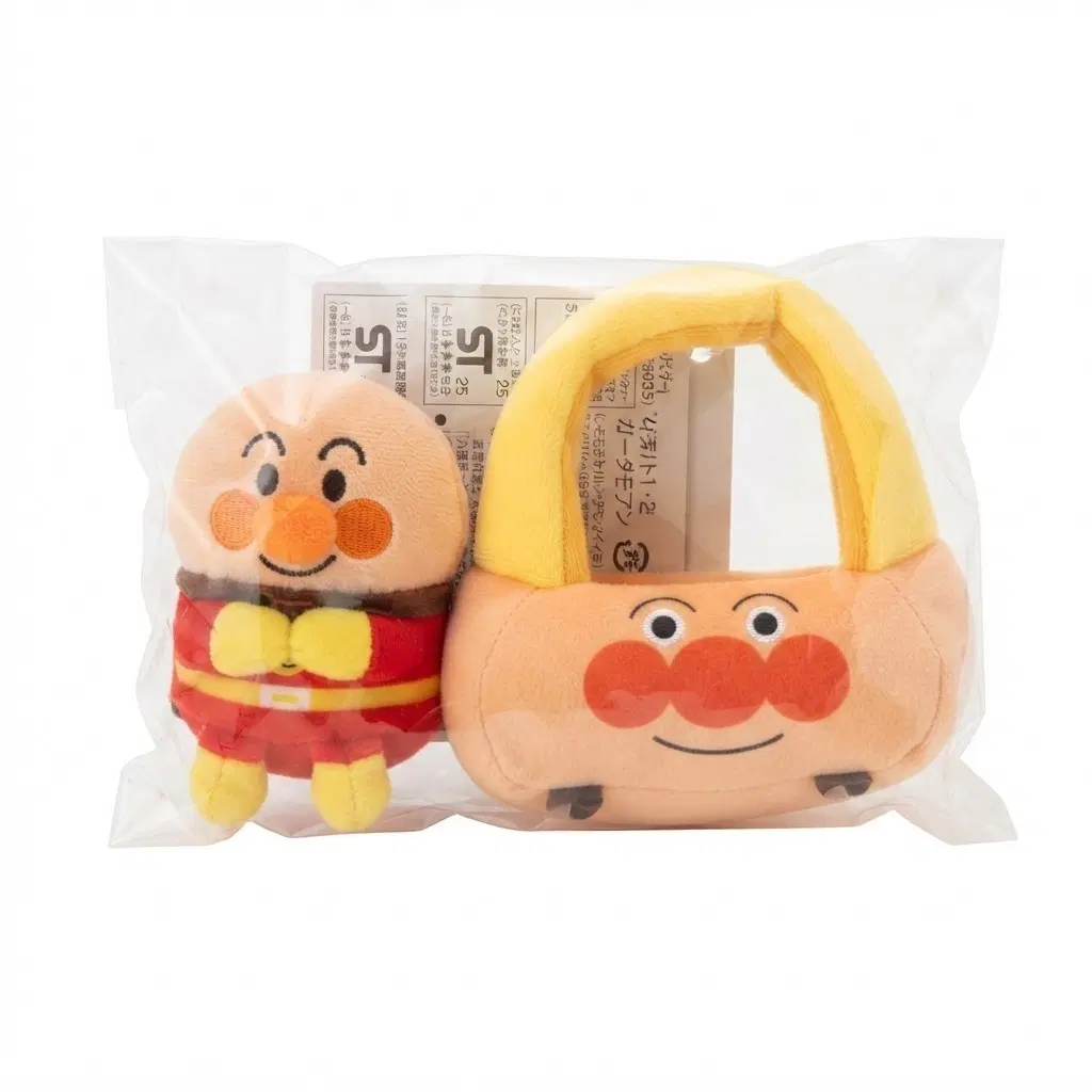 호빵맨 인형 키링 세트