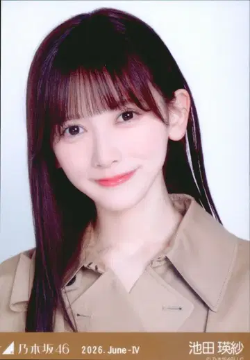 노기자카46 WebShop 한정판 이케다 에이사 2026.June-IV 트렌치 원피스 요리