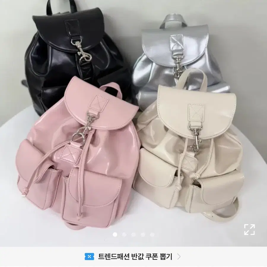 에이블리 글로시 백팩 팝니당
