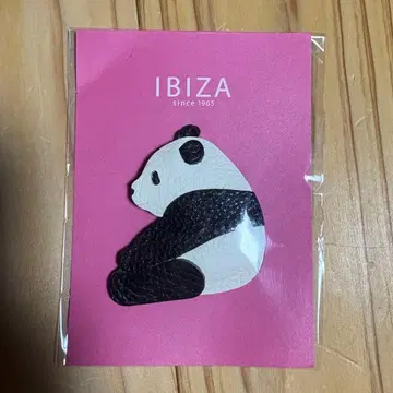 [ 미사용 새상품 ] IBIZA 팬더 가죽 참