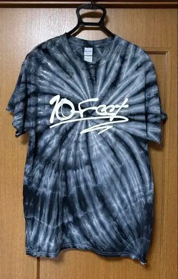 10-Feet 타이 다이 패턴 T셔츠