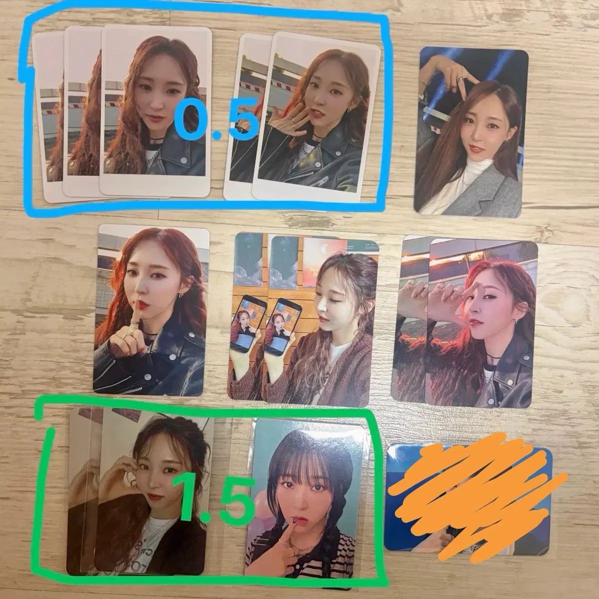 문별 포토카드 / 오로라 일본앨범 레브 햄뵤랜드 포카 마마무