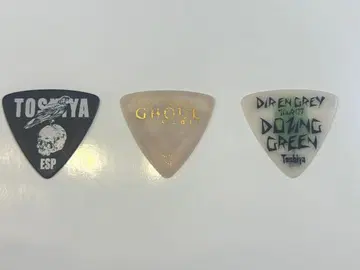 DIR EN GREY Toshiya 피크 3장 세트