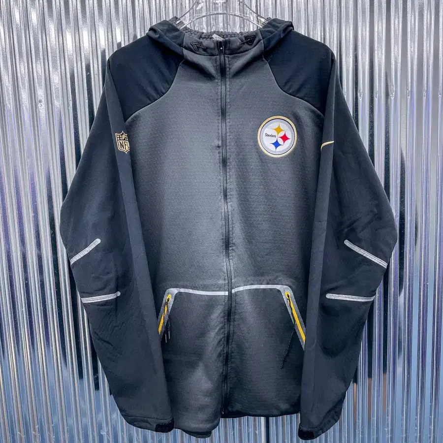 나이키 NFL 피츠버그 스틸러스 후드 집업 (국내 XL) DA018