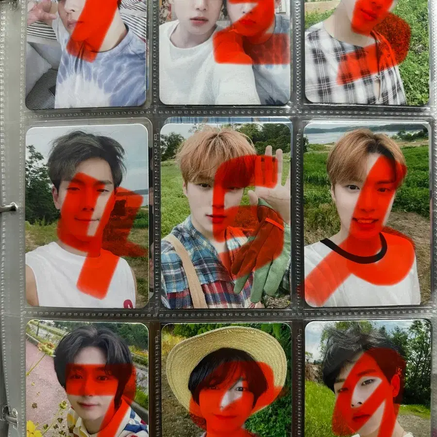 몬스타엑스 포토카드 팝니다.