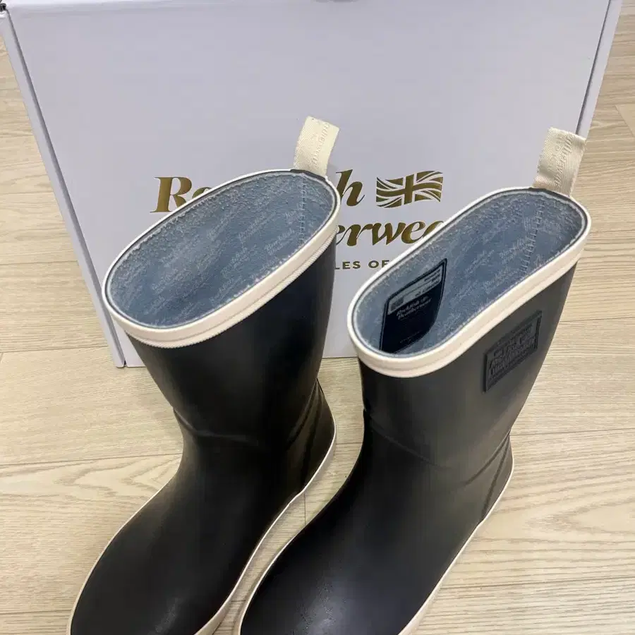 락피쉬 레인부츠 블랙 4sizw (235-240) 장화