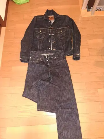 [컨디션 최상] 코지마 청바지 셋업 19oz