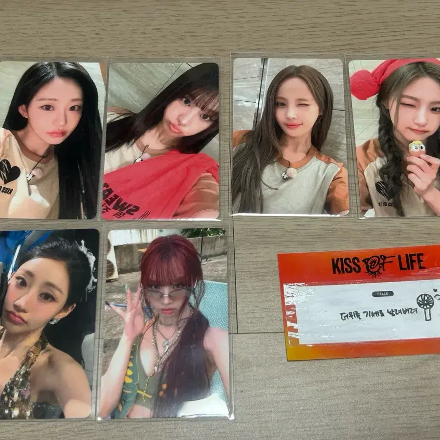키오프 키스오브라이프 포토카드 포카 찜질방 미팬 공방 양도