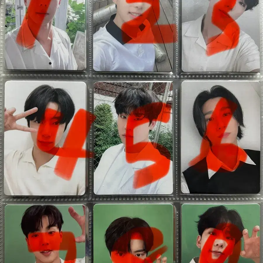 몬스타엑스 포토카드 팝니다.