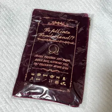 컬러풀 피치 북 파우치 카라피치 원더랜드