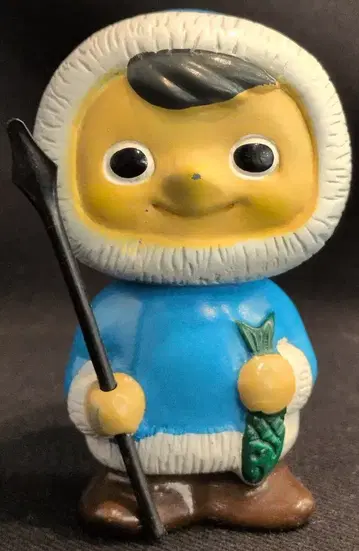 후지은행 저금통 보쿠짱 에스키모 100mm