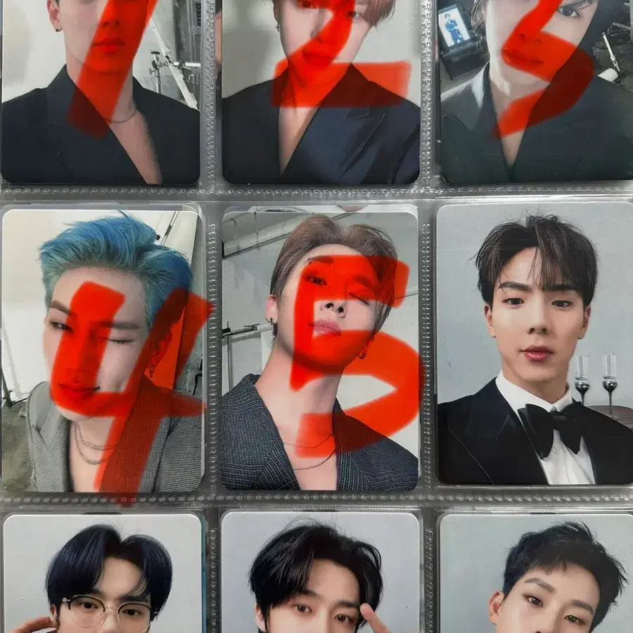 몬스타엑스 포토카드 팝니다.