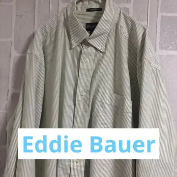 Eddie Bauer 에디 바우어 긴팔 셔츠 L 스트라이프