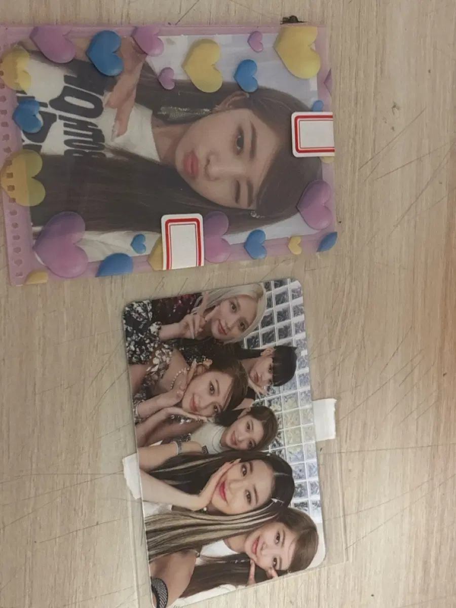 아이브 레이, 단체포카
