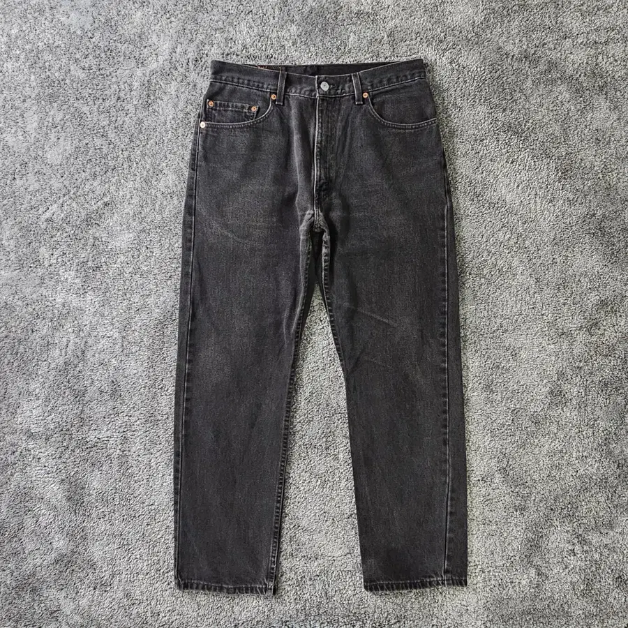 LEVIS 503 블랙 데님 팬츠