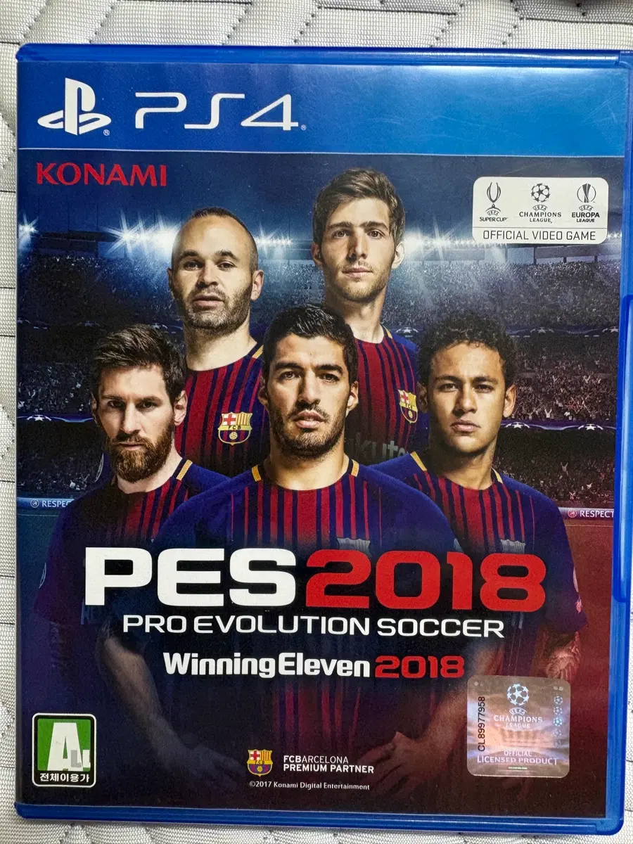 ps4 PES 2018
