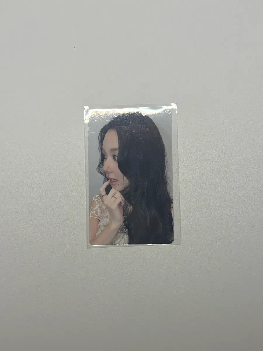 트와이스 채영 팝업 미션 포카