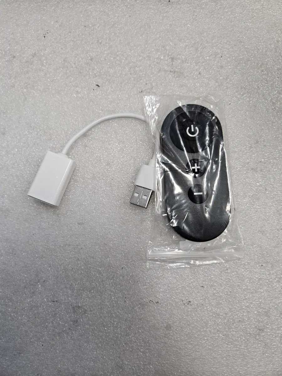 USB 리모컨 + 젠더