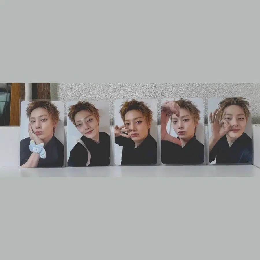 스트레이키즈 런잇 입장포카 아이엔 5장 일괄