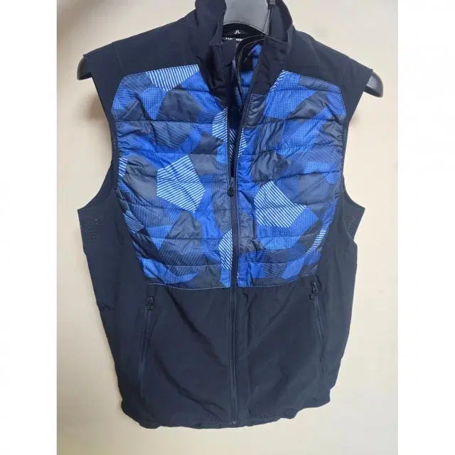 제이린드버그 남성 VEST 조끼 누빔 카모 골프웨어 생활방수 져지 자켓