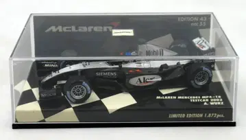 Paul'sModelArt 1/4MINICHAMPS 530034399 McLaren Mercedes MP4-18 TESTCAR 2003 A.Wurz