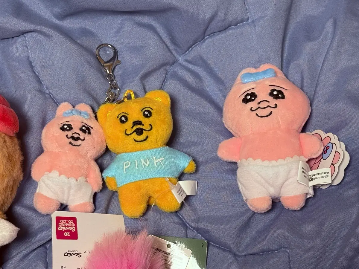 빤쮸토끼 자석 키링 & 빤쮸토끼 키링