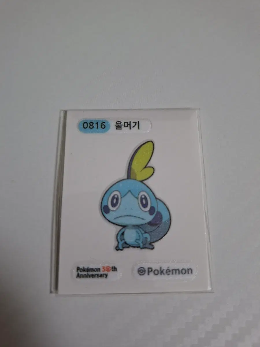 포켓몬 2026 시즌5 띠부씰 0816 울머기