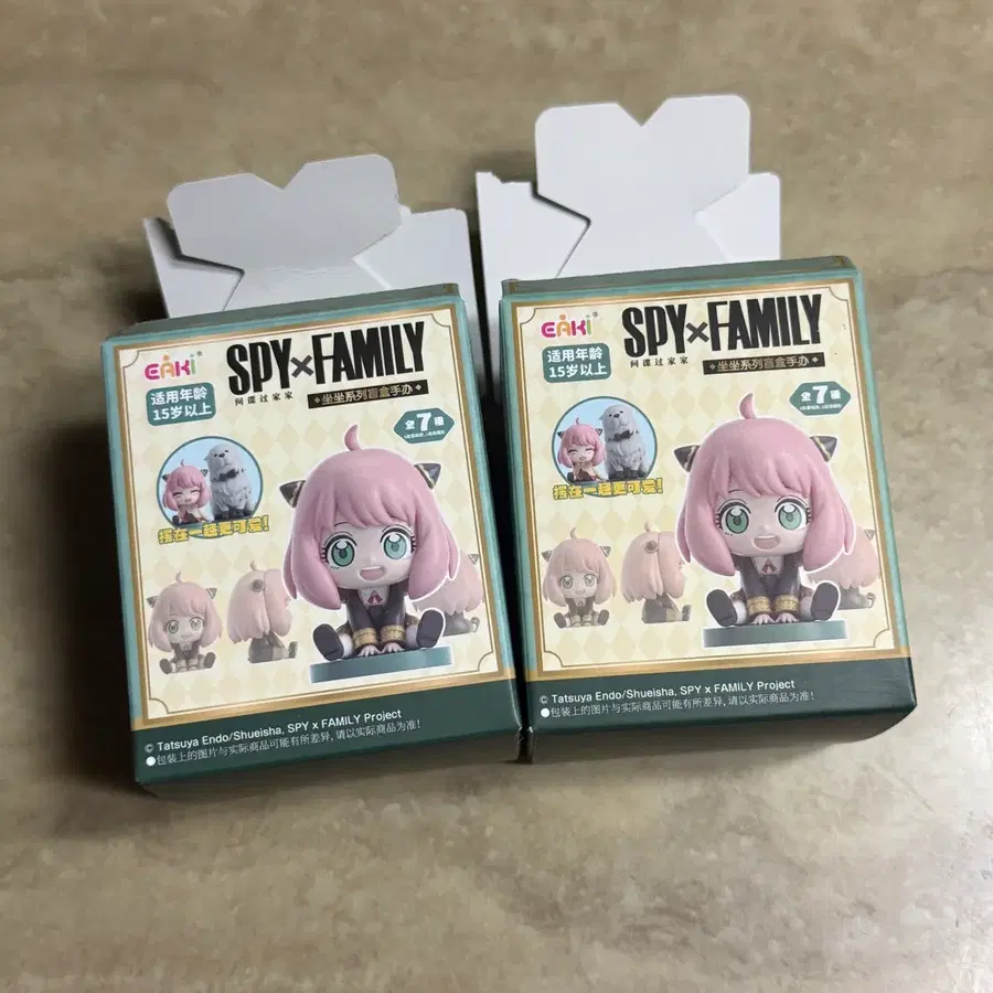 SPY FAMILY 좌좌 시리즈 피규어 미개봉