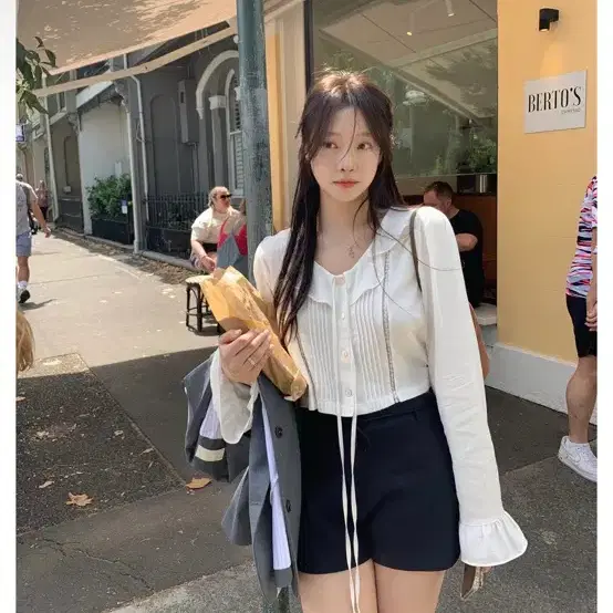 더위시 Leeds 리본 팬츠