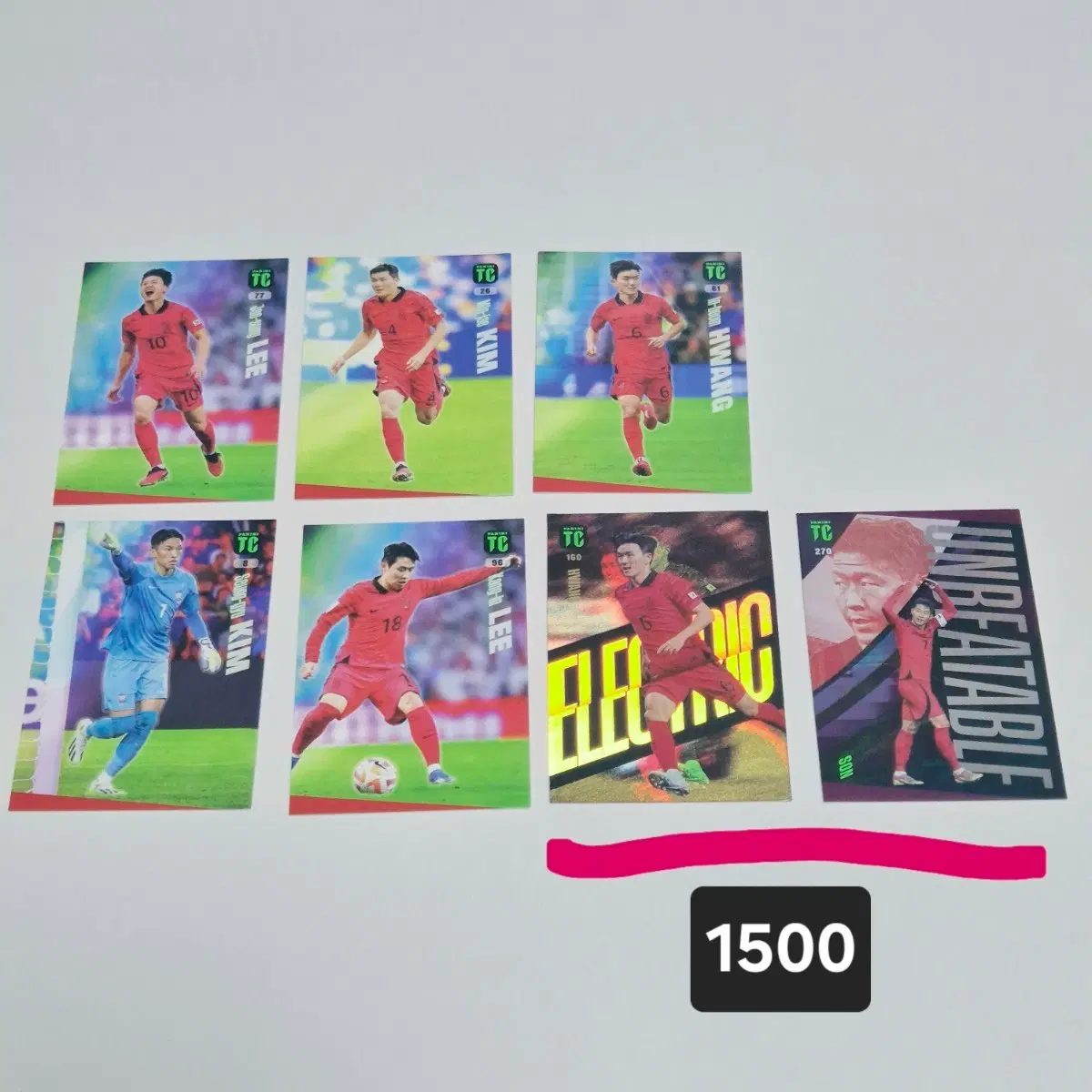 2024 파니니 대한민국 국대 탑클래스 축구카드