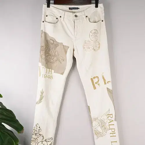 RALPH LAUREN 설리반 그래픽 진