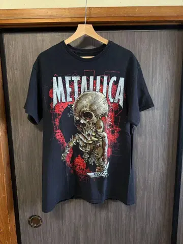 METALLICA 메탈리카 파스헤드 티셔츠 블랙