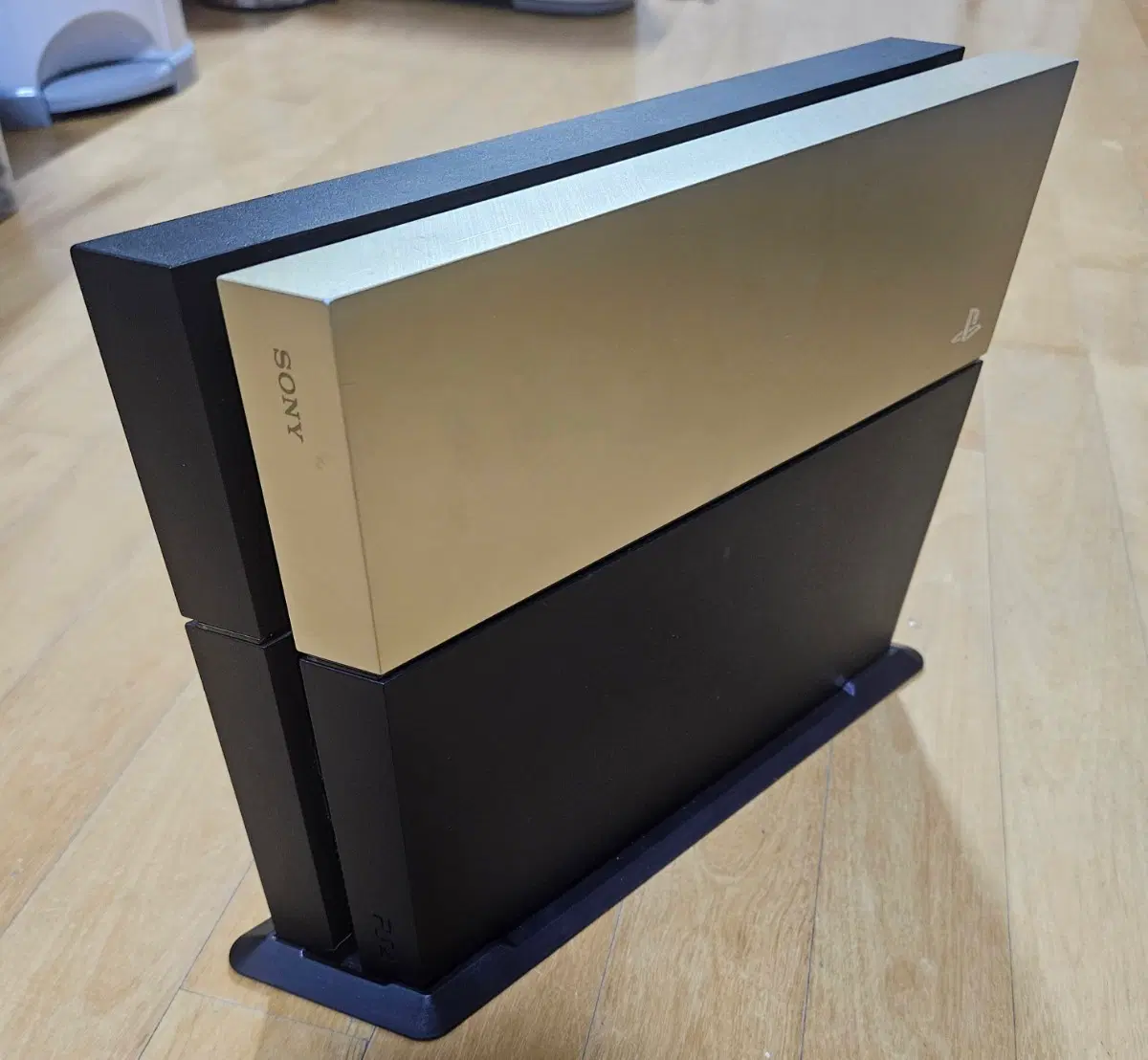 PS4 블랙 골드플레이트