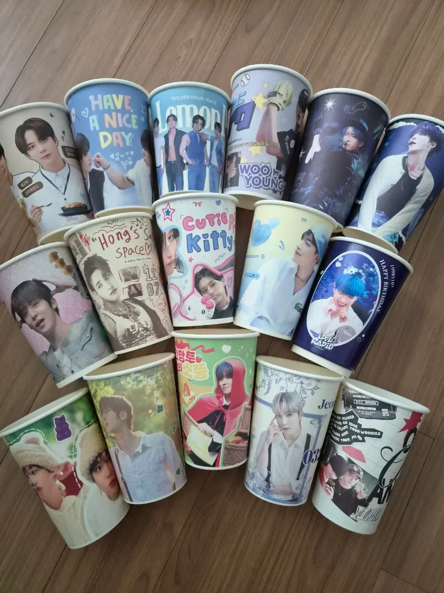 ateez 에이티즈 생카 컵