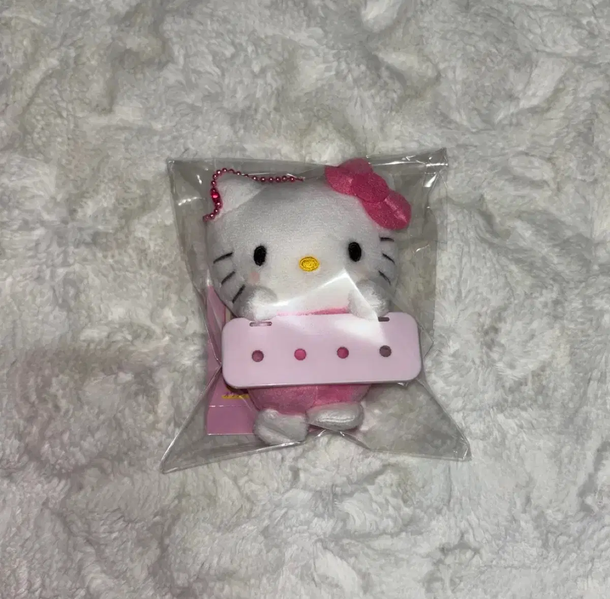 산리오 헬로키티 마이파치룬 마스코트 인형 키링 누이