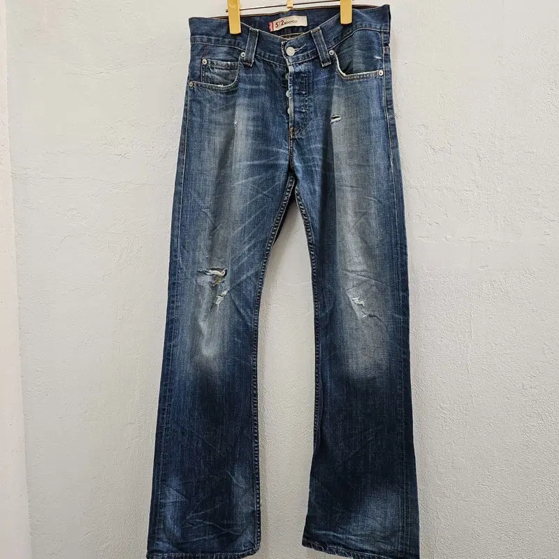 LEVI'S 512 부츠컷 청바지 남 31 J6413