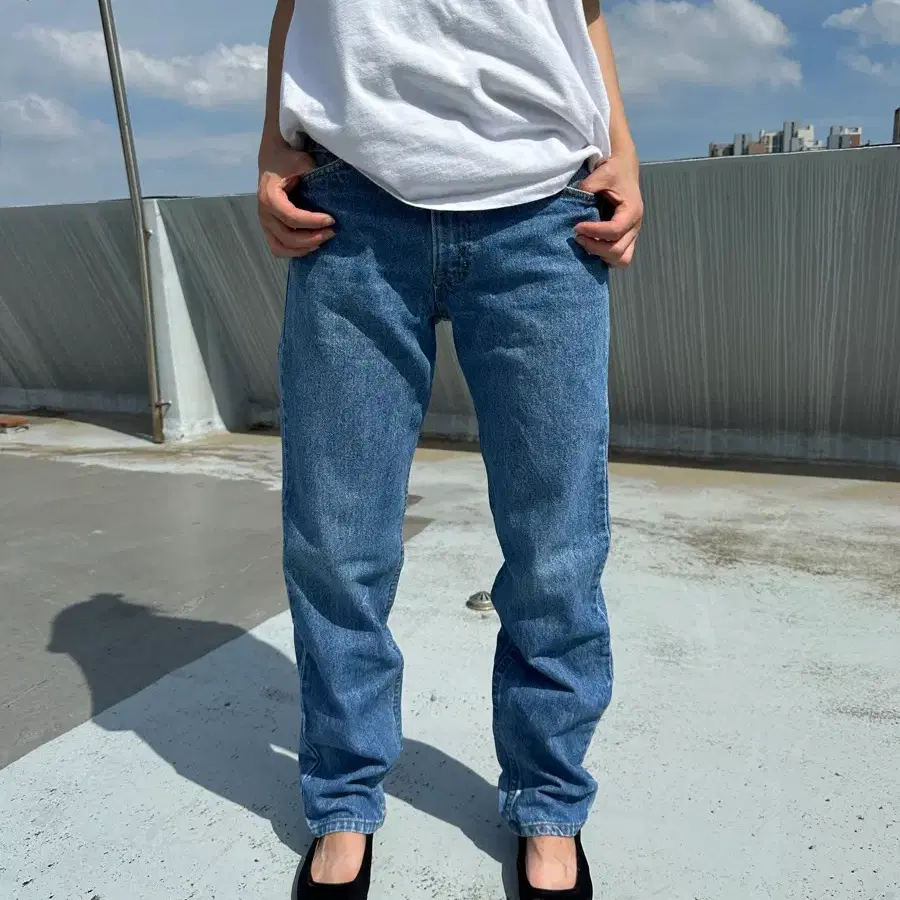 Levis 90s 리바이스 511 오렌지탭 데님팬츠(W29 L30)