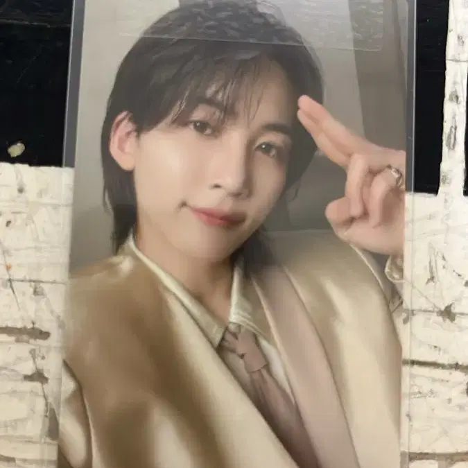 세븐틴 윤정한 고양콘 트레카 셀카 포카