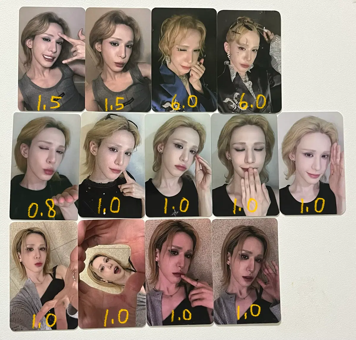 엑스러브 우무티 미공포 포토카드 양도 xlov photocard sell
