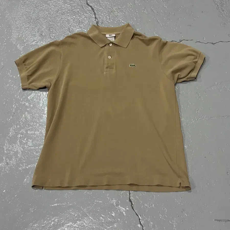 80s 빈티지 라코스테(LACOSTE) 프랑스 싱글스티치pk 셔츠(카라티)