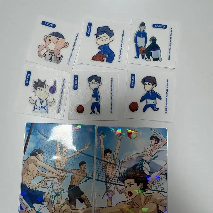 갑타 하이라이트픽 1쿼터 띠부씰+시그니쳐 카드