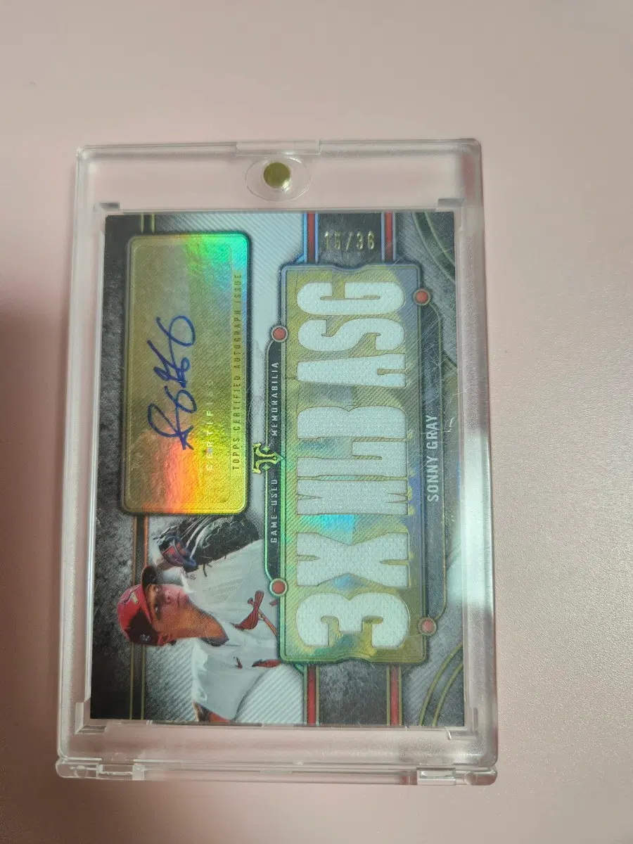 세인트루이스)소니 그레이 2024 탑스 Triple Threads 저지 오토