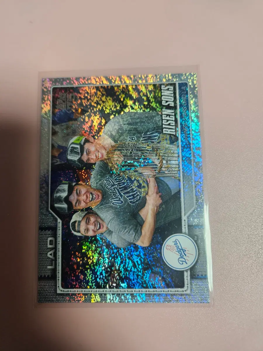 오타니 2026 Topps Foil 야마모토 사사키 다저스 팀카드