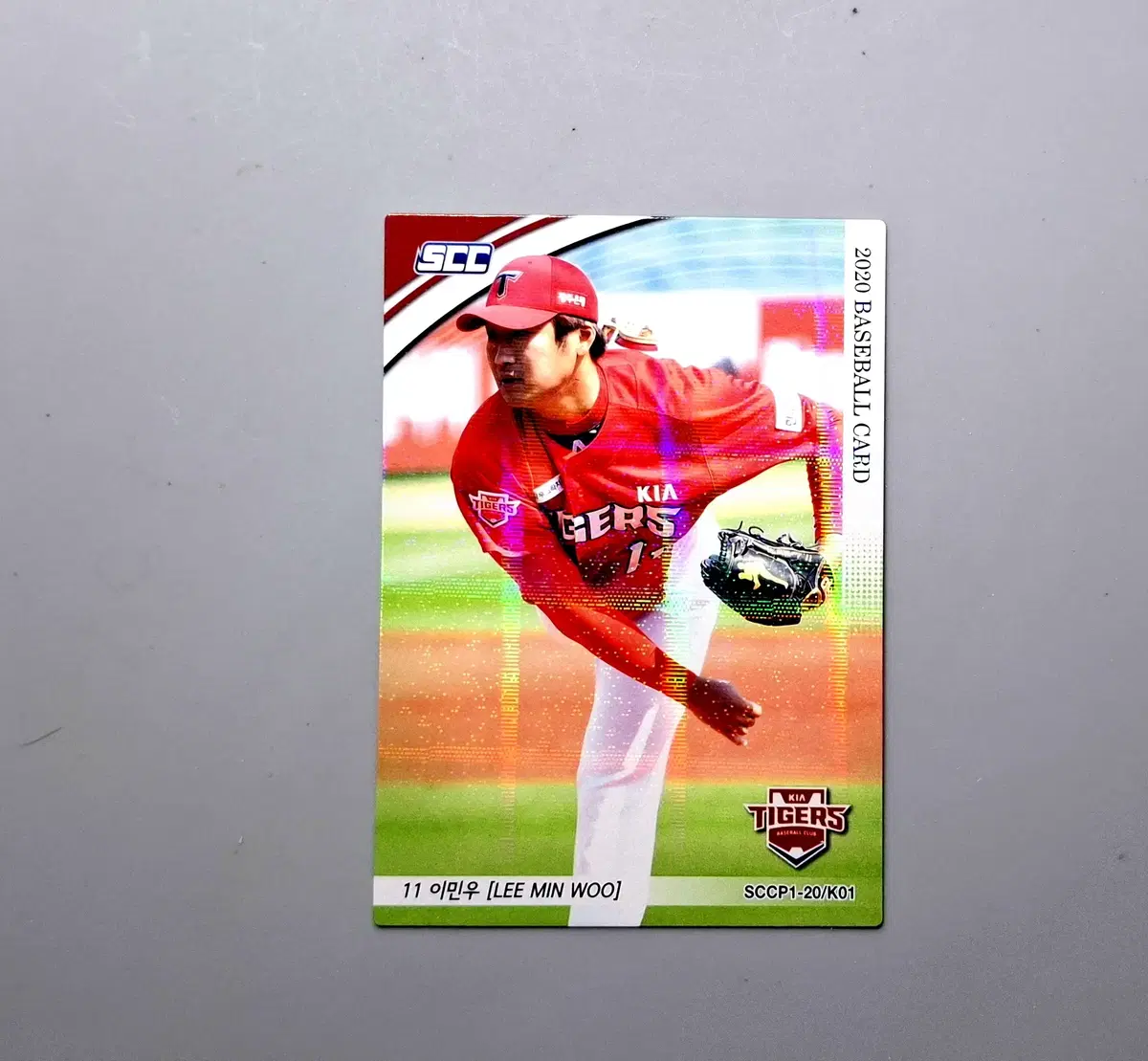 KIA 기아 이민우 카드 SCC KBO
